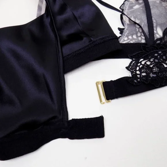 nwt Victoria's Secret bralette bra lingerie lace dragon embroidery design - Picture 6 of 12